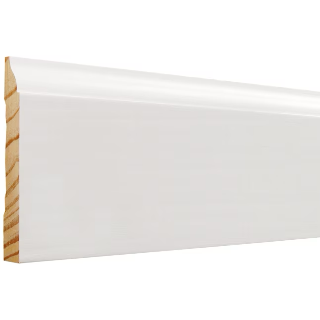 Reliabilt 916 In X 3 14 In X 8 Ft Colonial Primed Pine 623 Baseboard Saber Sales And Service 5638