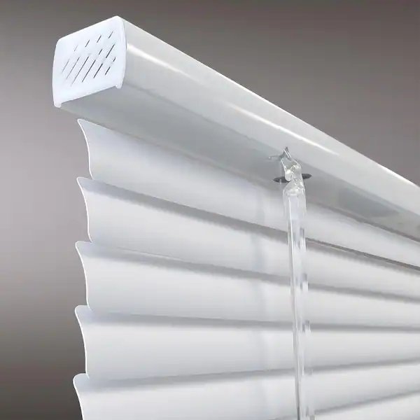 2" White Cordless Vinyl Mini Blinds