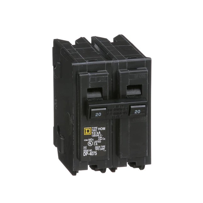 2-Pole Circuit Breakers