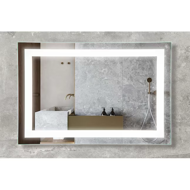 LED-Lit Bathroom Mirrors