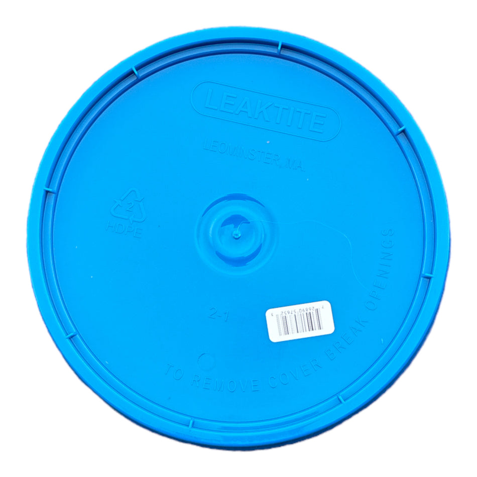 Blue 2-Gallon Pail Lid