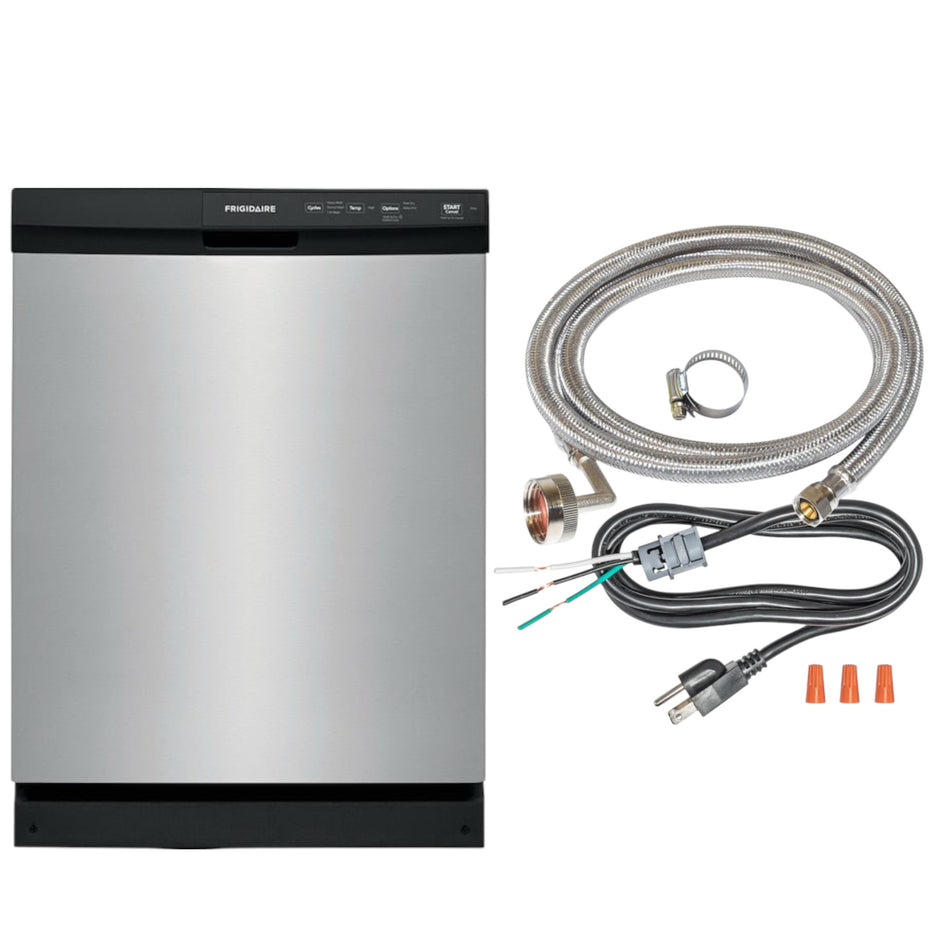 Frigidaire Stainless Steel Dishwasher with Installation Kit