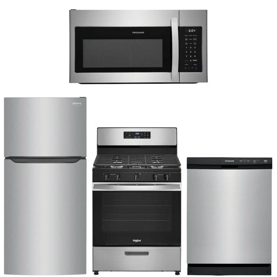 Stainless Steel Appliance Bundle (Gas Stove)