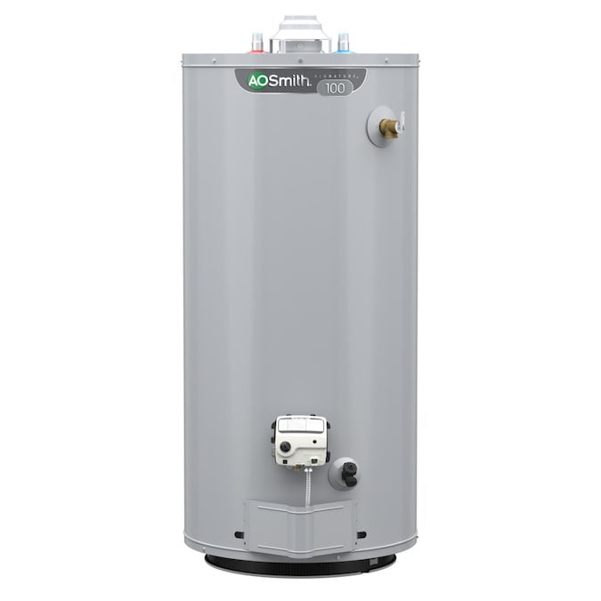 40-Gallon Short Gas Water Heater Bundle with Installation Kit