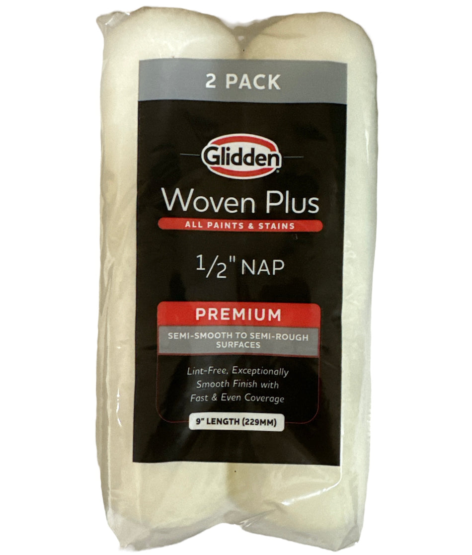 Glidden Woven Plus 1/2" x 9 Zoll Premium-Rollenbezug (2er-Pack)