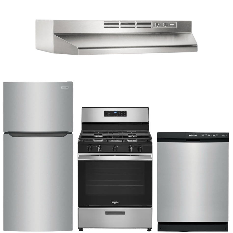 Stainless Steel Appliance Bundle (Gas Stove)