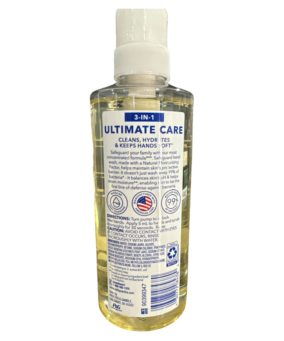 Safeguard Ultimate Care Hand Wash (Notes of Coconut, 15.5oz)