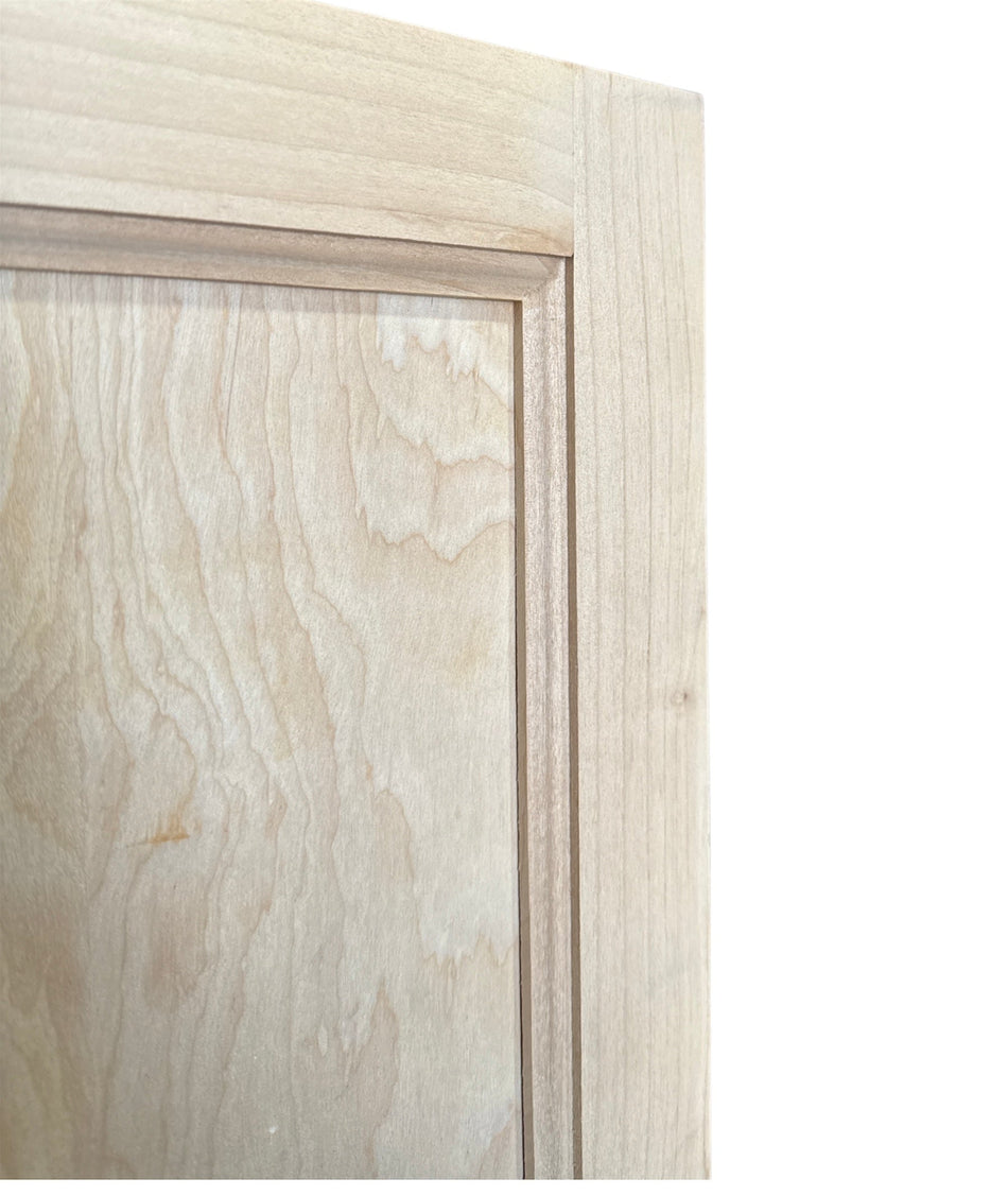 SABER SELECT 28.5 in. x 17.75 in. Unfinished Solid Wood Cabinet Door