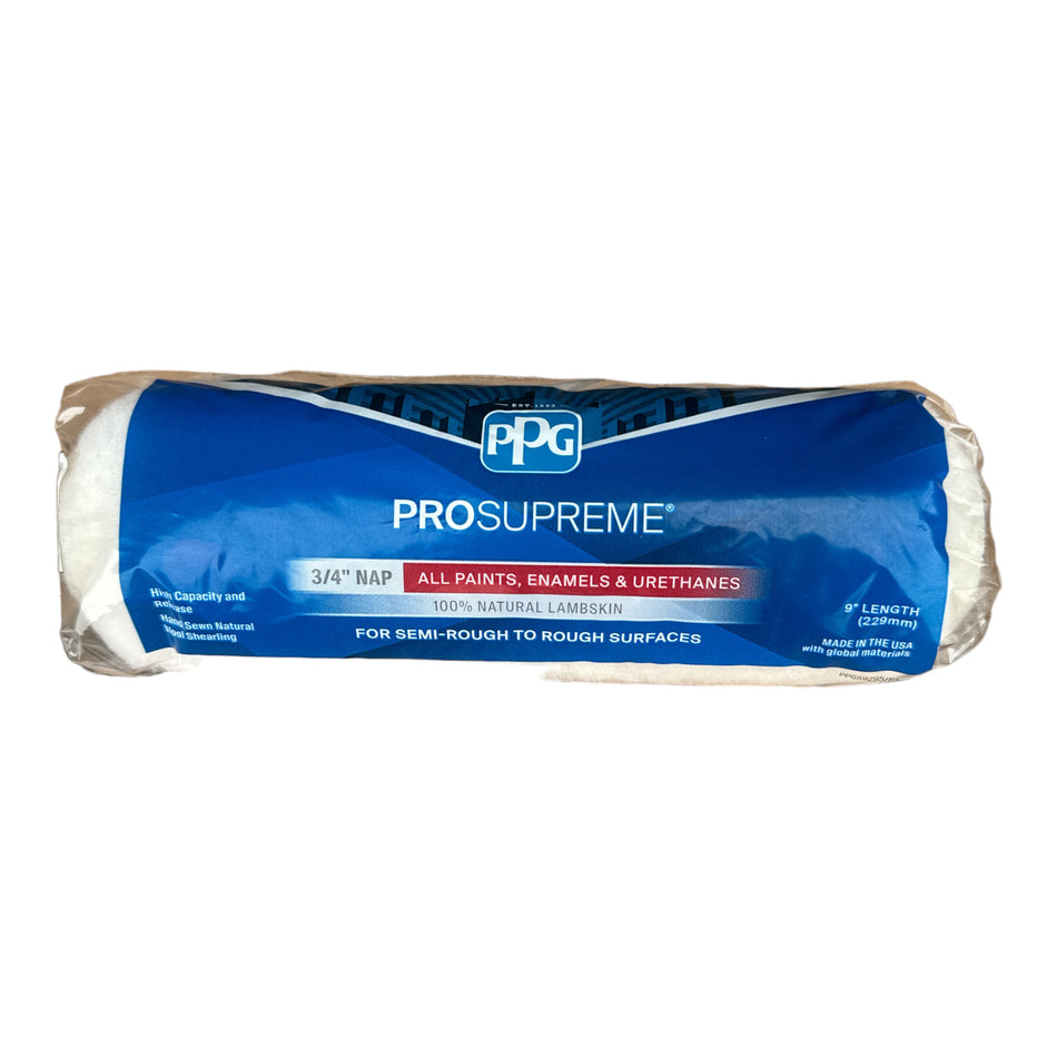 PPG® ProSupreme® Lammfell 3/4 Zoll NAP 9 x Zoll L (100 % natürliches Lammfell)