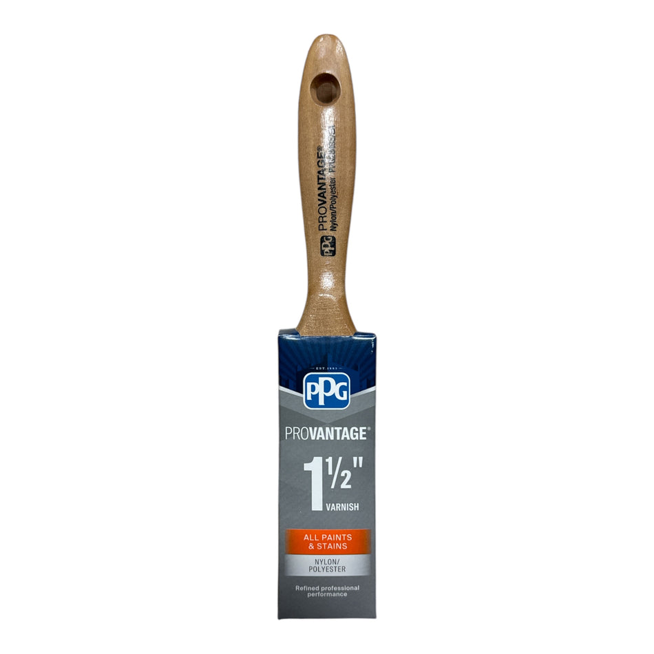 PPG ProVantage 1.5 in. Flat Varnish Brush