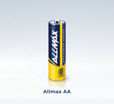 Pilas alcalinas Allmax AA de máxima potencia