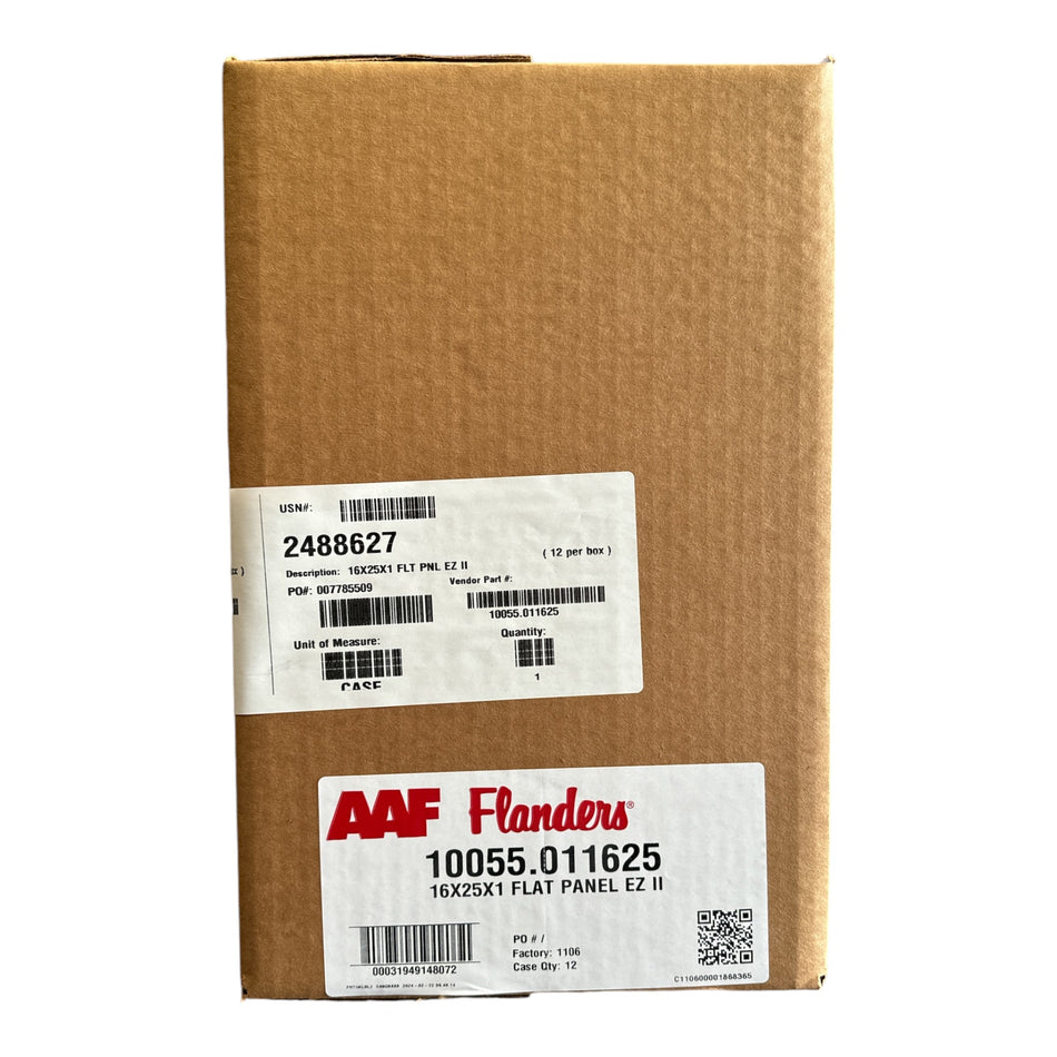 Flanders 16 in. x 25 in. x 1 in. Fiberglass Air Filter