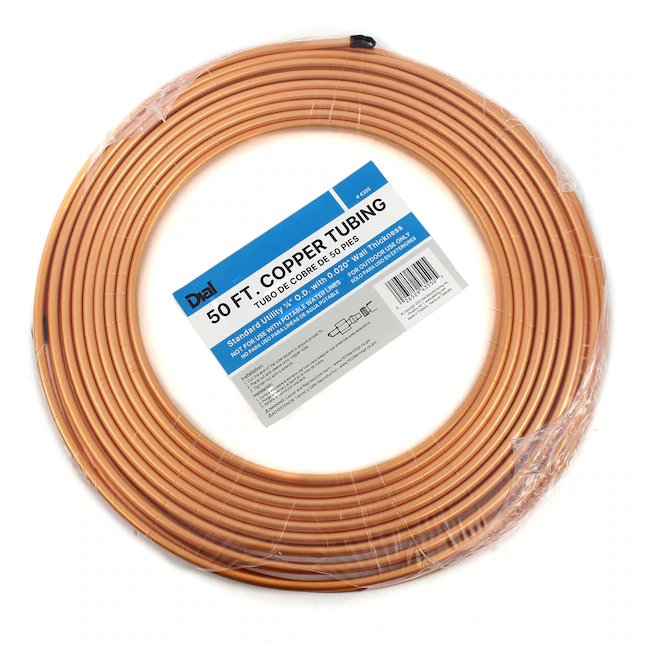 Dial ¼" x 25 Ft. Copper Tube