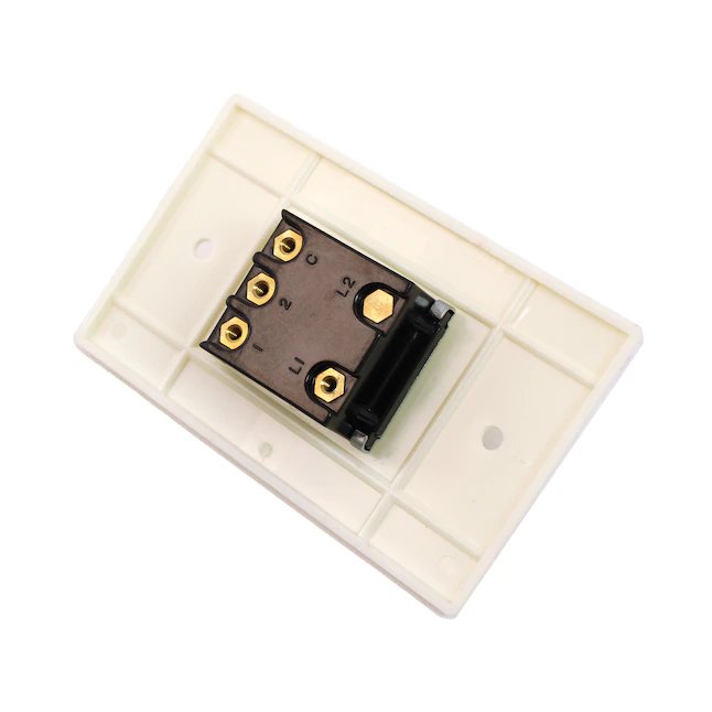 Enfriador evaporativo de dial Interruptor de enfriador de 2 velocidades (2 pulg. x 4 pulg.) - Plástico