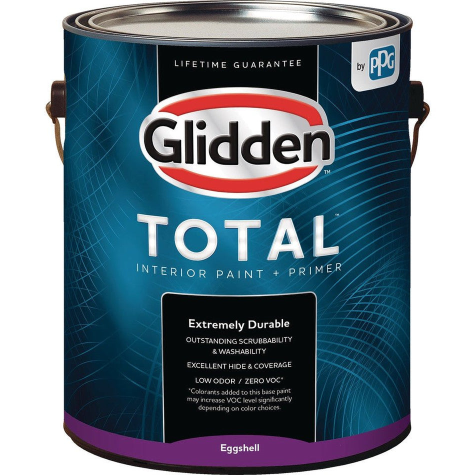 Glidden® Total™ Interior Paint + Primer (Eggshell, MidTone Base)