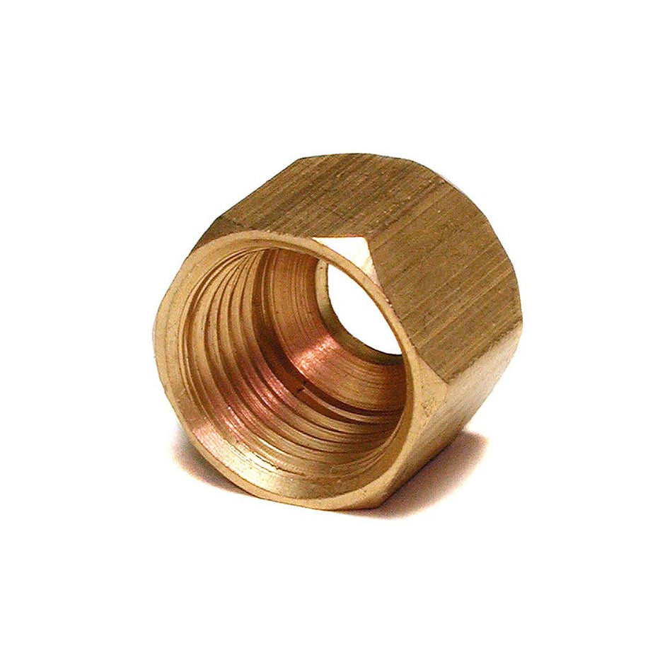 Dial ⅜” Compression Brass Nut