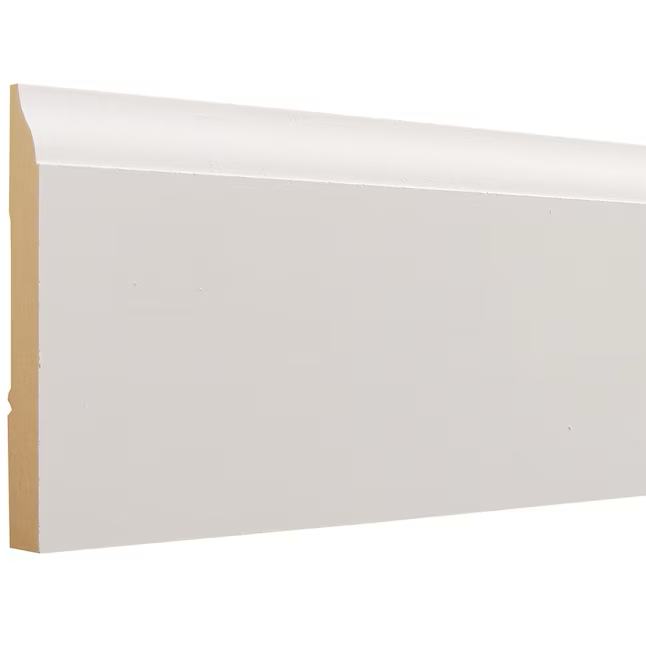 RELIABILT 1/2-in x 3-1/4-in x 12-ft Colonial Primed MDF 623 Baseboard Moulding