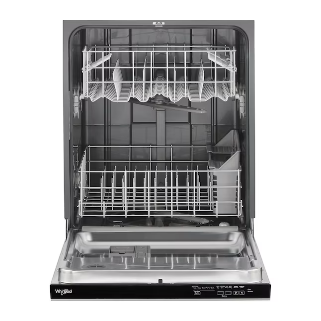 Whirlpool Top Control 24-in Built-In Dishwasher (Fingerprint Resistant Stainless Steel), 55-dBA