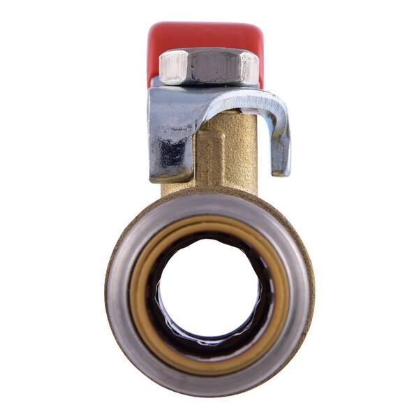 SharkBite Max Ball Valve 1/2 in. Push-Fit x 1/2 in. Push-Fit