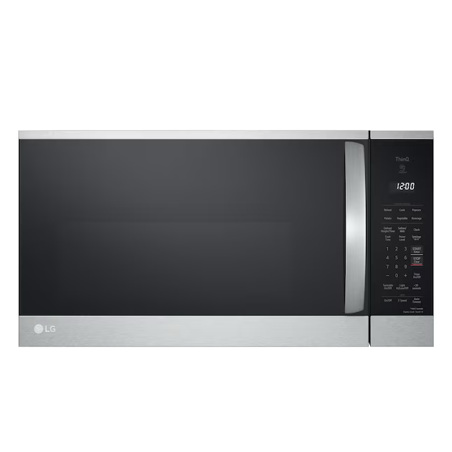 LG 1,8 Kubikfuß 1000 Watt Smart Over-the-Range Mikrowelle mit Sensor Cooking (druckfester Edelstahl)