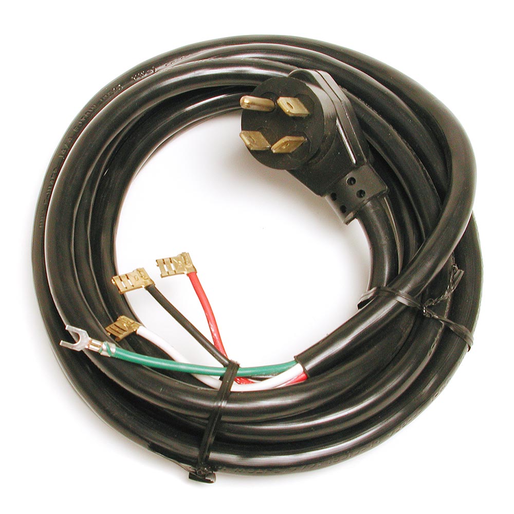 Cable de motor con enchufe en ángulo de 120 V y dos velocidades de 84 pulg.