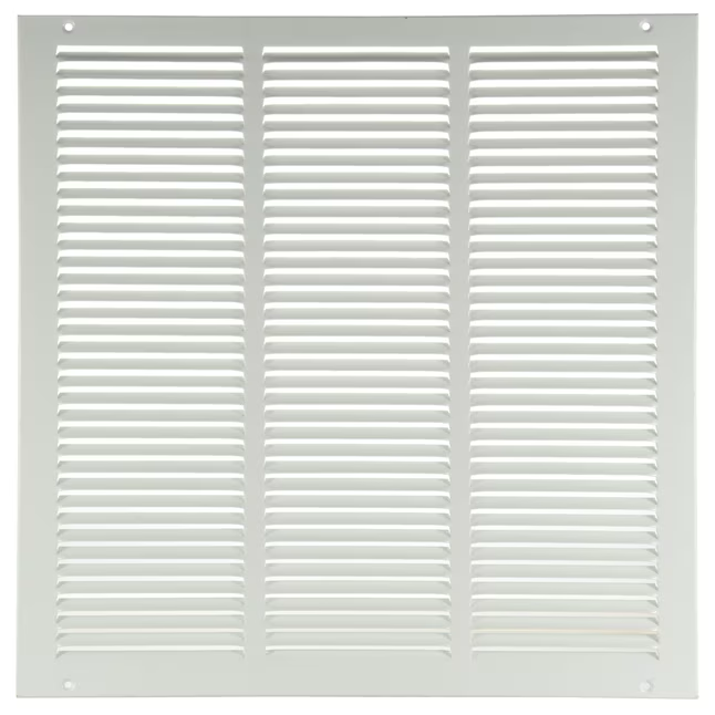 RELIABILT 16-in x 16-in Steel White Sidewall/Ceiling Grille