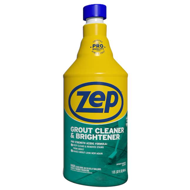 Zep Grout cleaner and brightener 32-oz