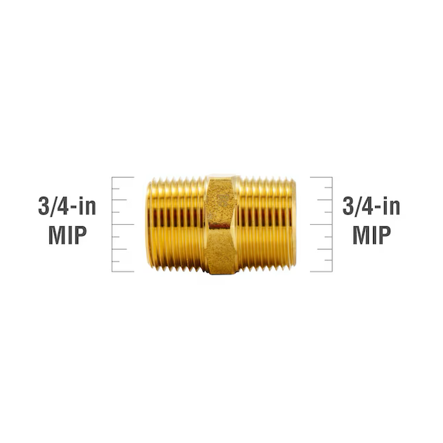 Proline Series 3/4-in x 3/4-in Threaded Male Adapter Nipple Fitting