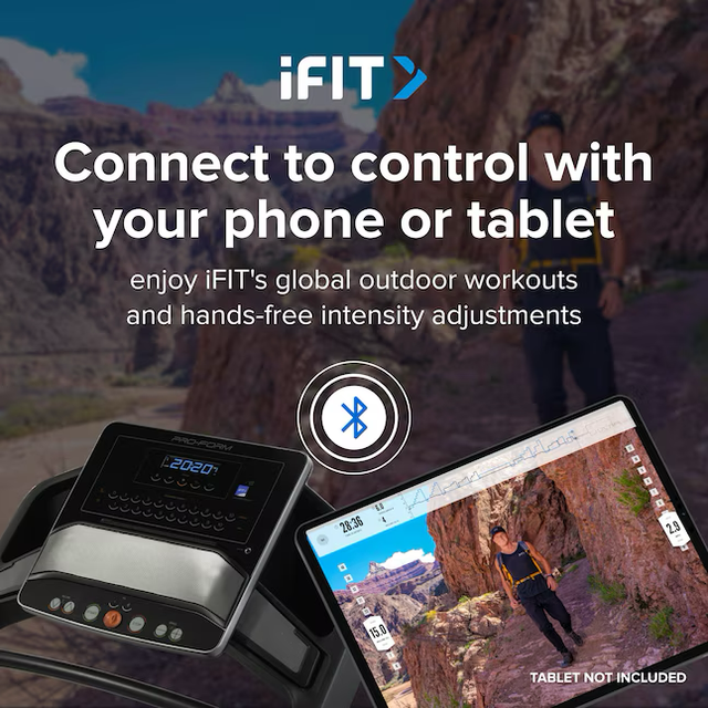 ProForm Carbon TL Foldable iFit-enabled Treadmill with Incline Adjustment