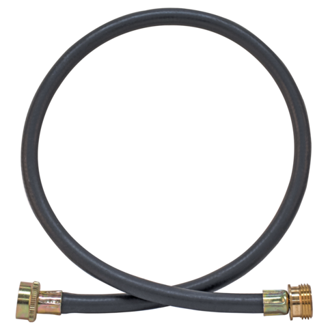 Eastman 4 ft. Black Washing Machine Supply Hose Extension