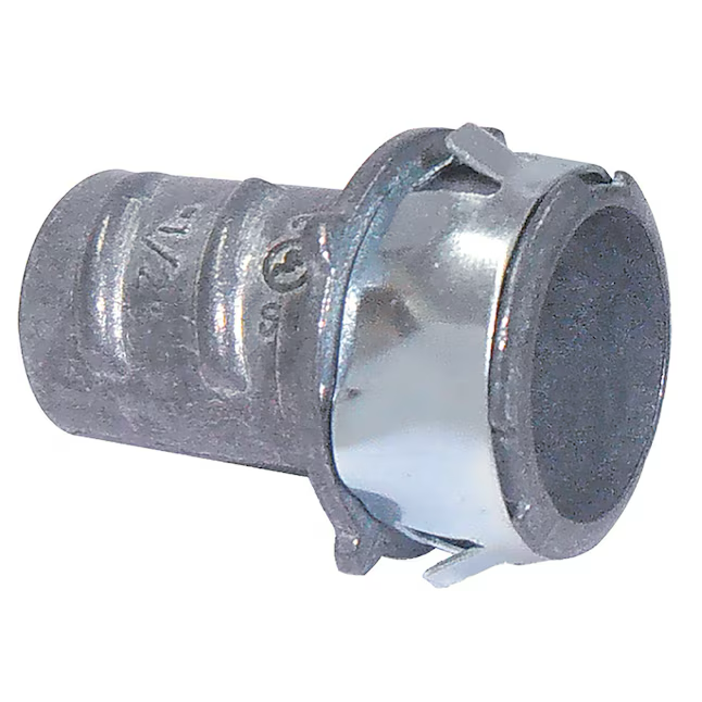 Sigma ProConnex 1/2-in Flexible Die Cast Zinc Screw-in Connector Conduit Fittings