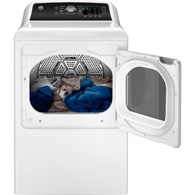 GE 7.4-cu ft Electric Dryer (White)