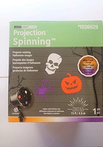 Gemmy Projection Spinning Halloween Light