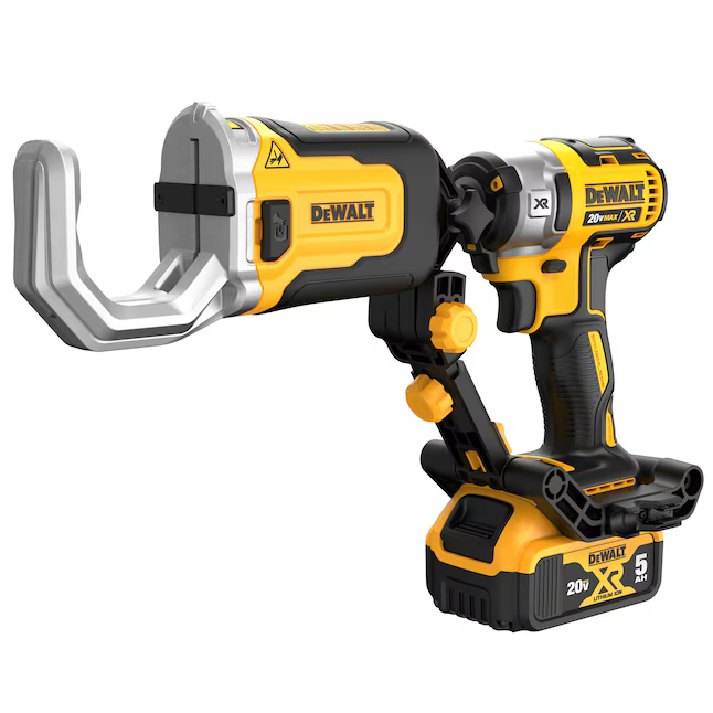 DEWALT IMPACT CONNECT 2-in PVC and Pex Pipe Cutter Attachment