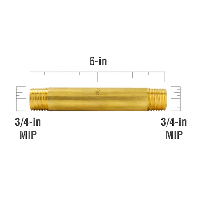 Proline Series 3/4-in x 3/4-in Threaded Male Adapter Nipple Fitting