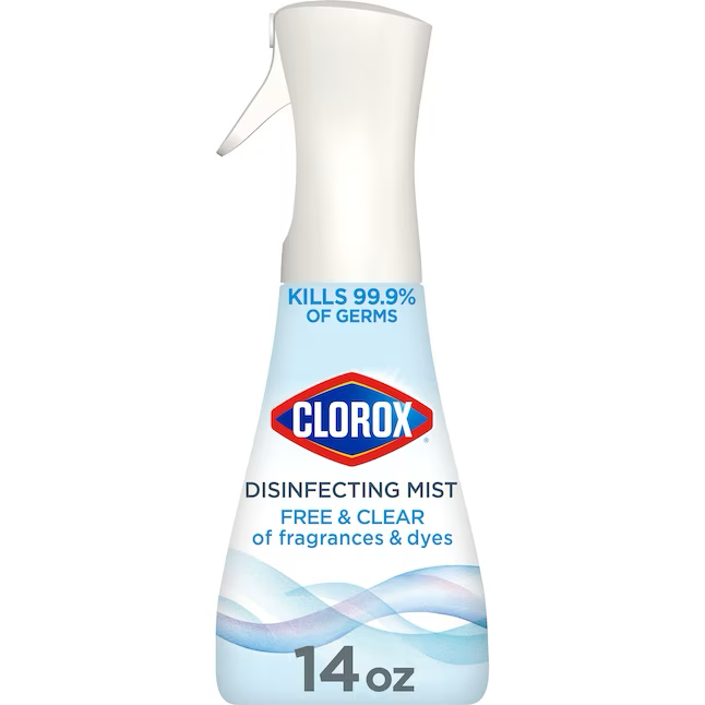 Clorox Free and Clear, 14 fl oz, parfümfreier, flüssiger Desinfektionsreiniger, Allzweckreiniger