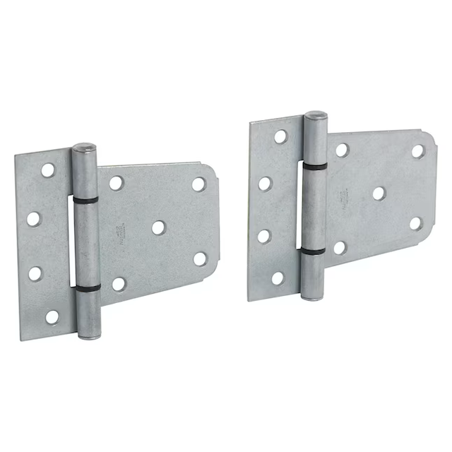 National Hardware 2-Pack 3-1/2-in Galvanized Gate Hinge