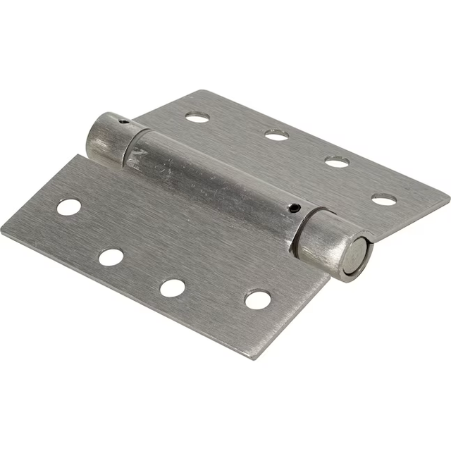 RELIABILT 4-in H x Square Satin Nickel Spring Interior Door Hinge