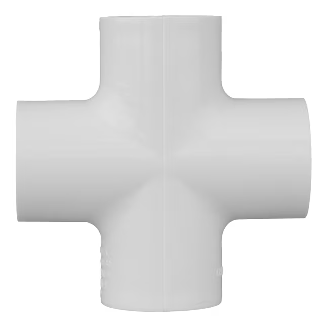 Charlotte Pipe 1/2-in Schedule 40 PVC Cross Tee