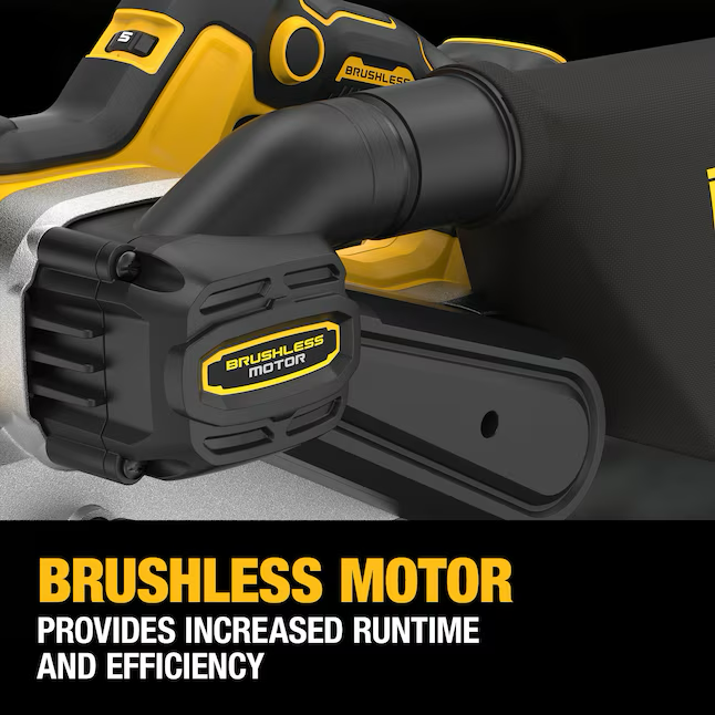 DEWALT XR 20-Volt Brushless Cordless Belt Sander with Dust Management (Bare Tool)