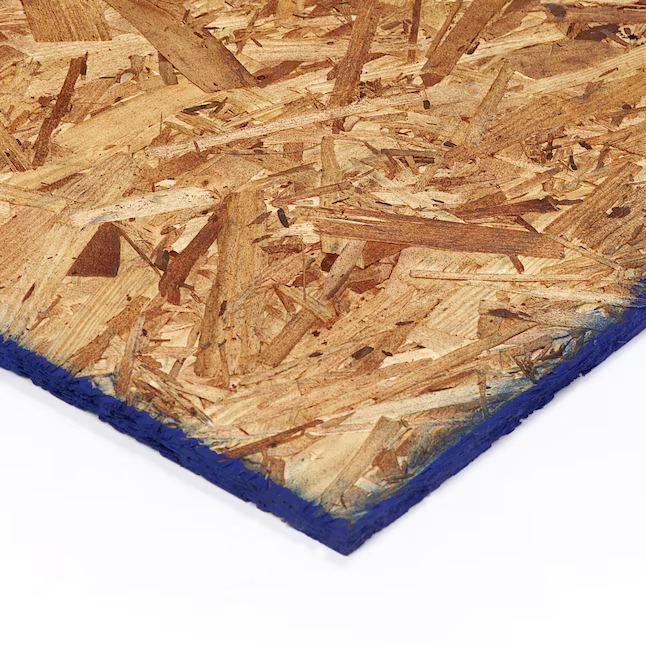 7/16 Zoll x 4 Fuß x 9 Fuß Southern Yellow Pine OSB-Ummantelung (Oriented Strand Board) 