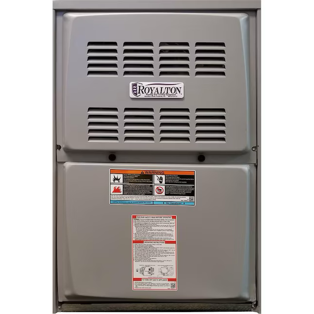 ROYALTON 44000-Max Input Natural Gas 80-Percentage Upflow/Horizontal 1-Stage Forced Air Furnace