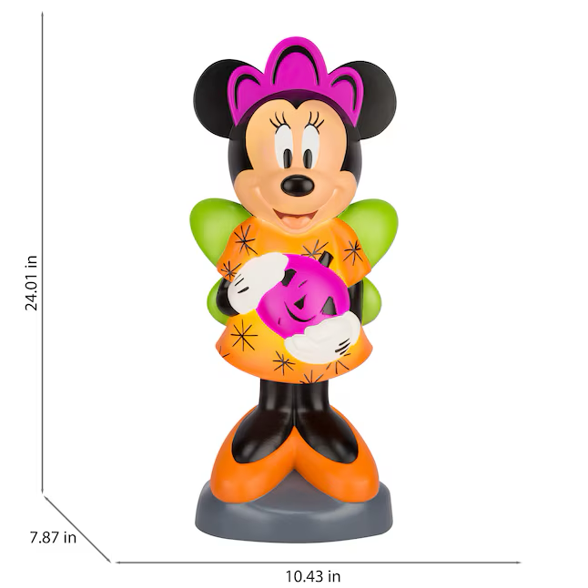 Disney 2-ft LED Minnie Mouse Fairy Costume Blow Mold