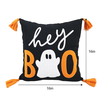 Almohada decorativa de Halloween de 16 pulgadas de Haunted Living