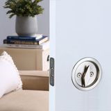 National Hardware 2.5-in Satin Nickel Pocket Door Pull