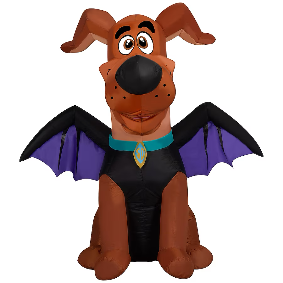 Warner Brothers 3.5-ft LED Scooby in Bat Costume Inflatable