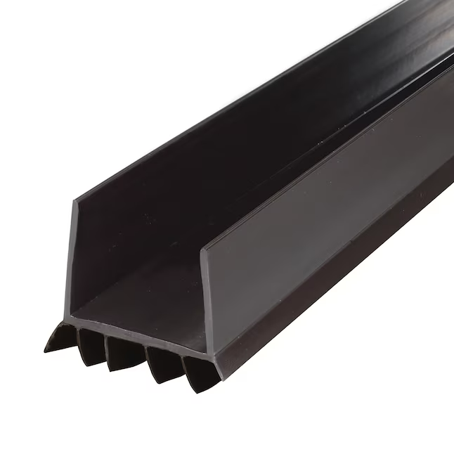 M-D 3-ft x 1-3/4-in Brown Cinch Slide-on Vinyl Door Weatherstrip