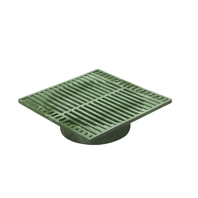 NDS 9-in L x 9-in W Grate (Green)