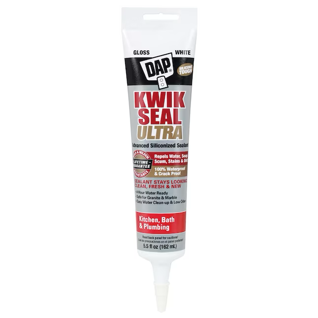 DAP Kwik Seal Ultra 5.5-oz White Latex Caulk