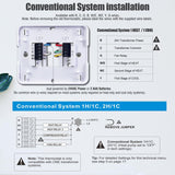 Termostato no programable Aowel 2 Heat/ 1 Cool 